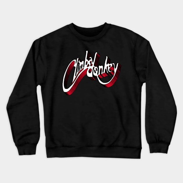 Climbadonkey 3D- '70s Baltimore Band Crewneck Sweatshirt by RetroZest